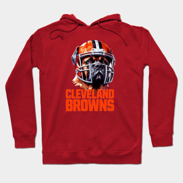 Cleveland Browns Hoodie by fadinstitute